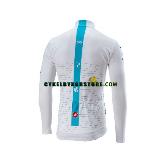Herr Cykeltröjor Långärmad 2018 Team Sky N001