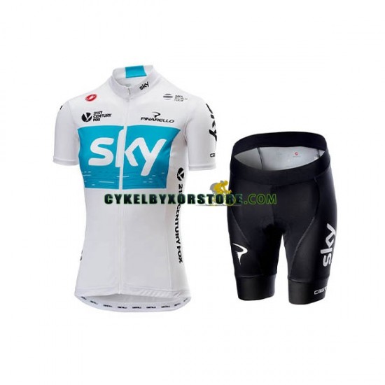 Dam Cykeltröjor och Cykelshorts 2018 Team Sky N001