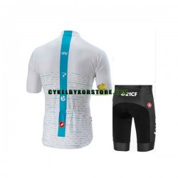 Barn Cykeltröjor och Cykelshorts 2018 Team Sky N001