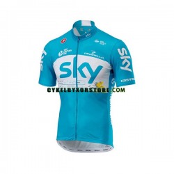 Herr Cykeltröjor Kortärmad 2018 Team Sky N002