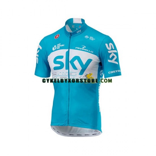 Herr Cykeltröjor Kortärmad 2018 Team Sky N002