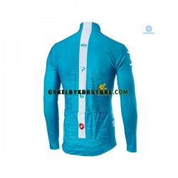 Herr Cykeltröjor Vinter Thermal Fleece 2018 Team Sky N002