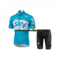 Herr Cykeltröjor och Cykelshorts 2018 Team Sky N002