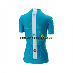 Dam Cykeltröjor Kortärmad 2018 Team Sky N002