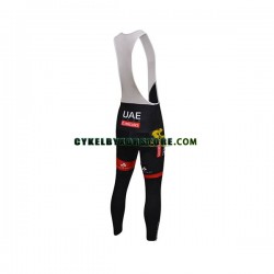 Herr Långa cykelbyxor med hängslen 2018 Team UAE N001