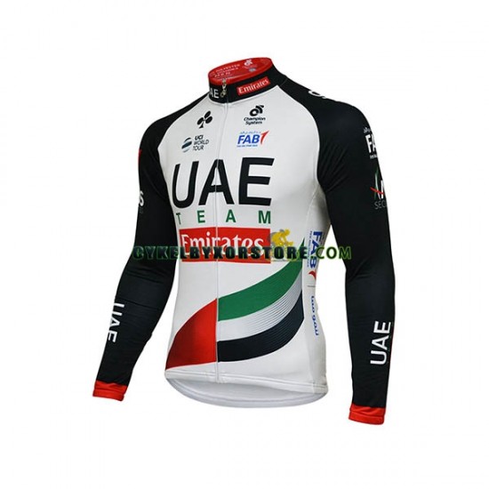 Herr Cykeltröjor Långärmad 2018 Team UAE N001