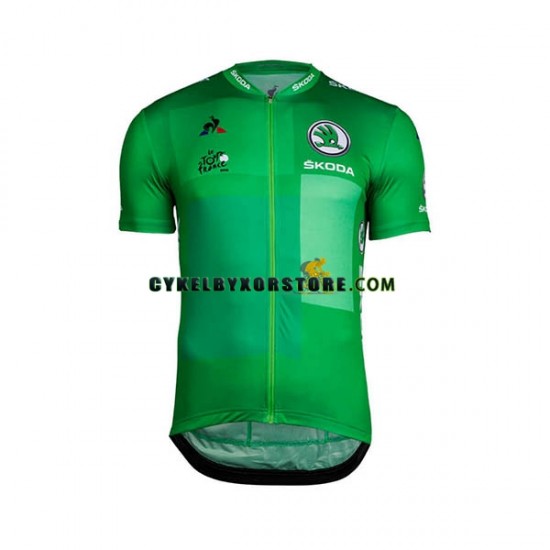 Herr Cykeltröjor Kortärmad 2018 Tour De France N002