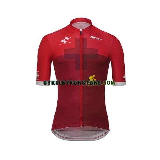 Herr Cykeltröjor Kortärmad 2018 Tour of Switzerland N003