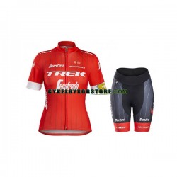 Dam Cykeltröjor och Cykelshorts 2018 Trek-Segafredo N001