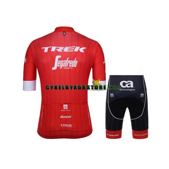 Barn Cykeltröjor och Cykelshorts 2018 Trek-Segafredo N001