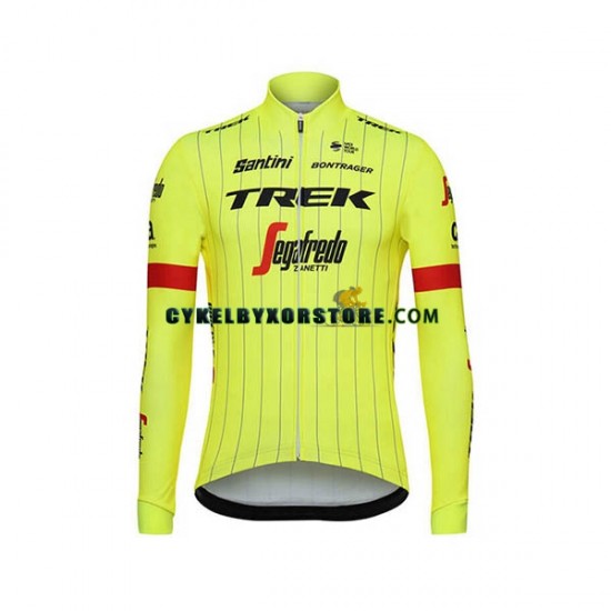 Herr Cykeltröjor Långärmad 2018 Trek-Segafredo N002