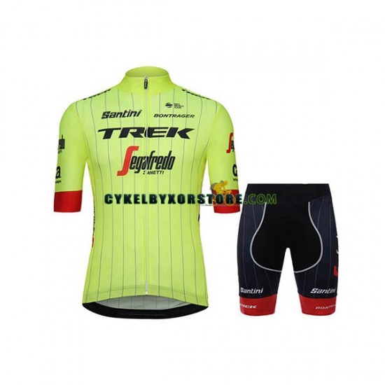 Herr Cykeltröjor och Cykelshorts 2018 Trek-Segafredo N002