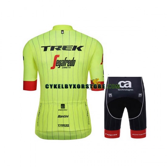 Herr Cykeltröjor och Cykelshorts 2018 Trek-Segafredo N002