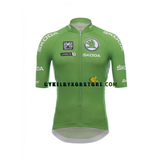 Herr Cykeltröjor Kortärmad 2018 Vuelta a Espana N002