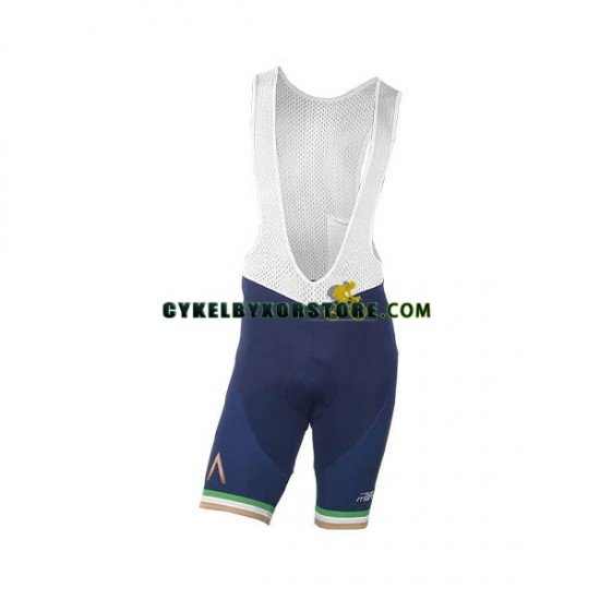 Herr Bib Cykelshorts 2018-2019 Aqua Blue Sport N001