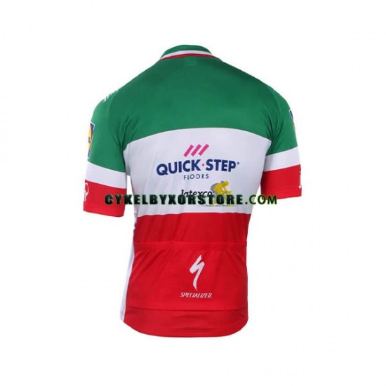 Herr Cykeltröjor Kortärmad 2018-2019 Quick Step N002