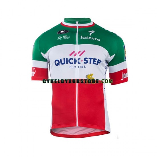 Herr Cykeltröjor och Cykelshorts 2018-2019 Quick-Step Floors N002