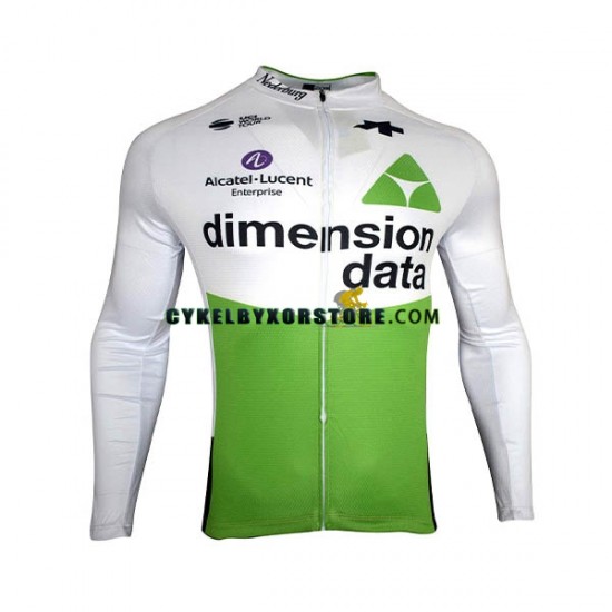 Herr Cykeltröjor Långärmad 2019 Dimension Data N001