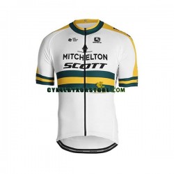 Herr Cykeltröjor och Bib Cykelshorts 2019 Mitchelton-Scott N002
