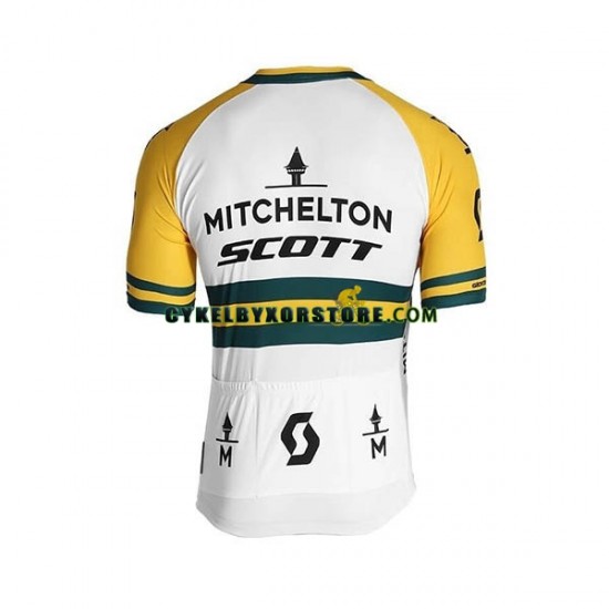 Herr Cykeltröjor och Bib Cykelshorts 2019 Mitchelton-Scott N002