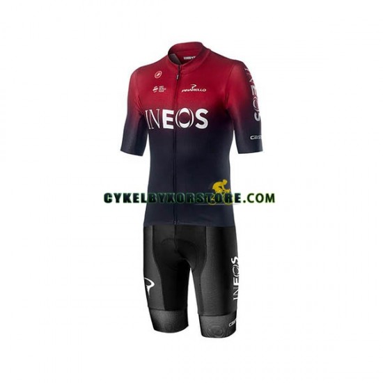 Herr Cykeltröjor och Bib Cykelshorts 2019 TEAM INEOS N001