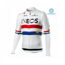 Herr Cykeltröjor Vinter Thermal Fleece 2019 TEAM INEOS N001