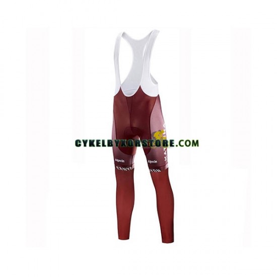 Herr Cykeltröjor Långärmad och Bib Cykeltights 2019 Team Katusha Alpecin N001