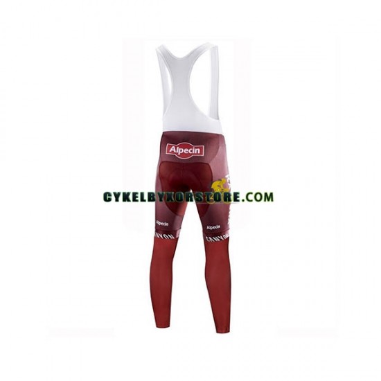 Herr Cykeltröjor Långärmad och Bib Cykeltights 2019 Team Katusha Alpecin N001