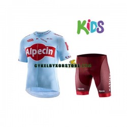 Barn Cykeltröjor och Cykelshorts 2019 Team Katusha Alpecin N001