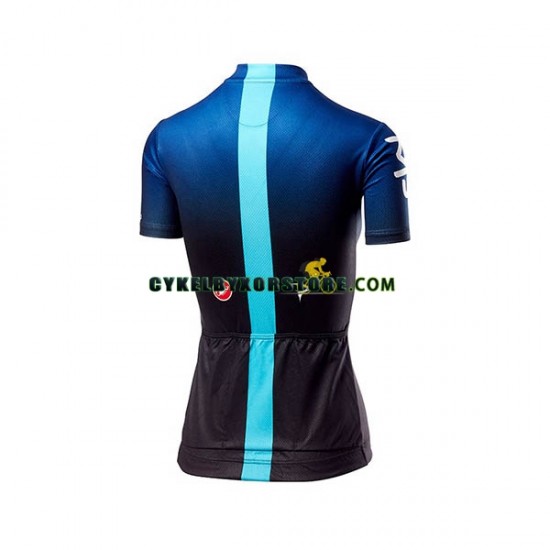 Dam Cykeltröjor Kortärmad 2019 Team Sky N001