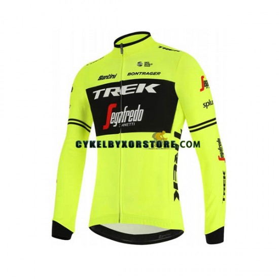 Herr Cykeltröjor Långärmad 2019 Trek-Segafredo N002