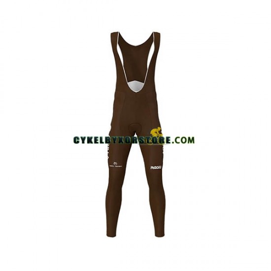 Herr Långa cykelbyxor med hängslen 2020 AG2R La Mondiale N002