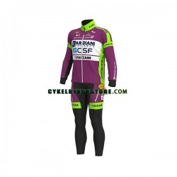 Herr Cykeltröjor Långärmad och Bib Cykeltights 2020 Bardiani-CSF N001