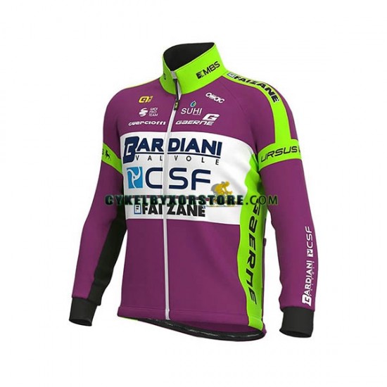 Herr Cykeltröjor Långärmad och Bib Cykeltights 2020 Bardiani-CSF N001