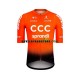 Herr Cykeltröjor och Bib Cykelshorts 2020 CCC Pro Team N001
