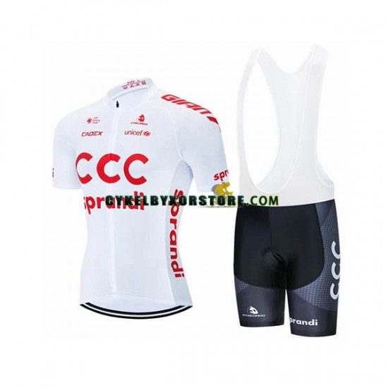 Herr Cykeltröjor och Bib Cykelshorts 2020 CCC Pro Team N002