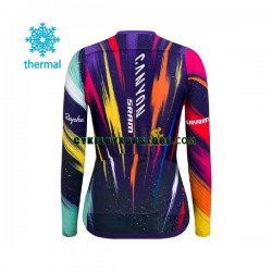 Dam Cykeltröjor Vinter Thermal Fleece 2020 Canyon-SRAM N001