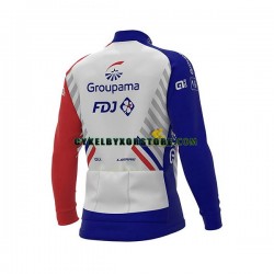 Herr Cykeltröjor Långärmad 2020 Groupama-FDJ N001