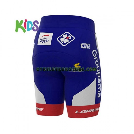 Barn Cykeltröjor och Cykelshorts 2020 Groupama-FDJ N001