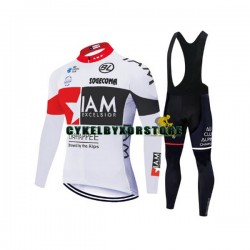Herr Cykeltröjor Långärmad och Bib Cykeltights 2020 IAM Cycling N001