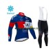 Herr Cykeltröjor Långärmad och Bib Cykeltights Vinter Thermal Fleece 2020 IAM Cycling N002