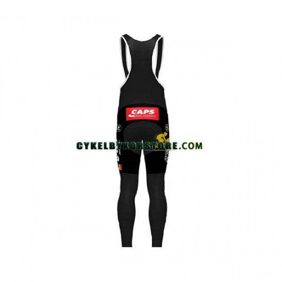 Herr Cykeltröjor Långärmad och Bib Cykeltights 2020 Lotto Soudal N001