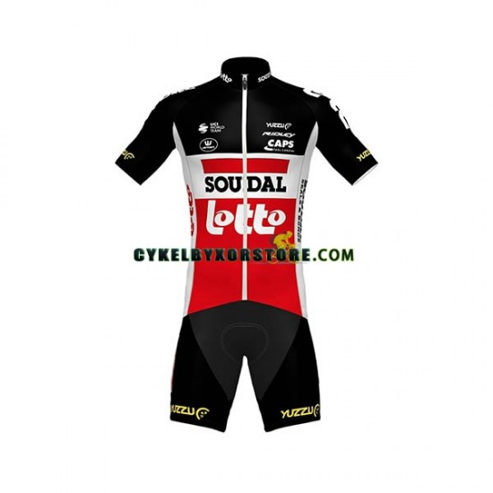 Herr Cykeltröjor och Bib Cykelshorts 2020 Lotto Soudal N001