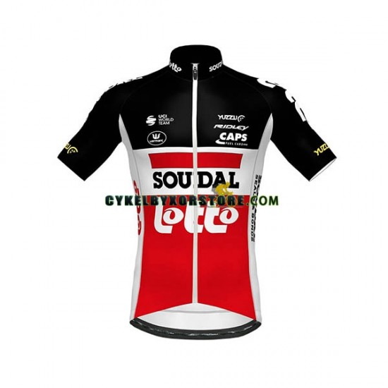 Herr Cykeltröjor och Bib Cykelshorts 2020 Lotto Soudal N001