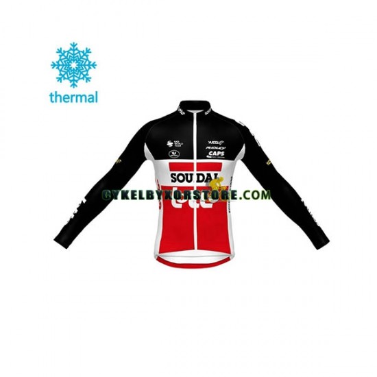 Herr Cykeltröjor Vinter Thermal Fleece 2020 Lotto Soudal N001
