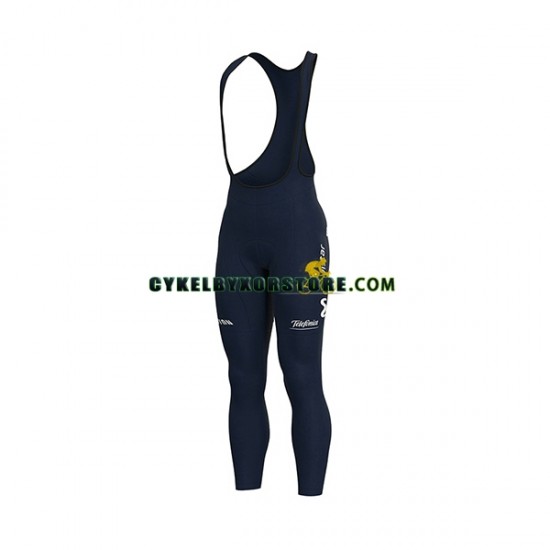 Herr Cykeltröjor Långärmad och Bib Cykeltights 2020 Movistar Team N001