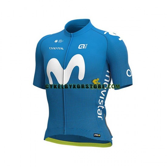 Herr Cykeltröjor och Bib Cykelshorts 2020 Movistar Team N001