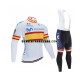 Herr Cykeltröjor Långärmad och Bib Cykeltights 2020 Movistar Team N002