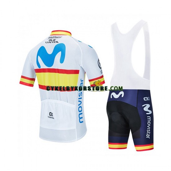 Herr Cykeltröjor och Bib Cykelshorts 2020 Movistar Team N002