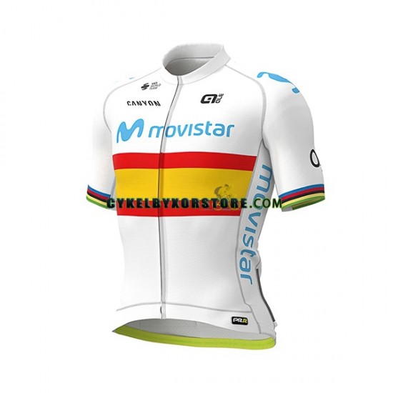 Herr Cykeltröjor och Bib Cykelshorts 2020 Movistar Team N004